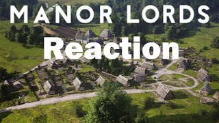 Manor Lords  Official Gameplay Overview Trailer REACTION!