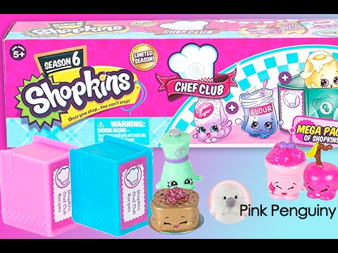 CHEF CLUB Shopkins SEASON 6 | See all 18 Shopkins Close-up!