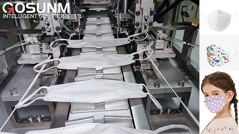 Child kf94 mask machine with 130pcs/min