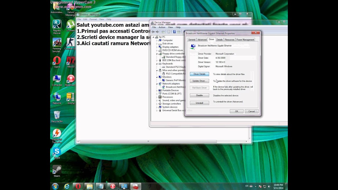 Realtek network driver windows xp