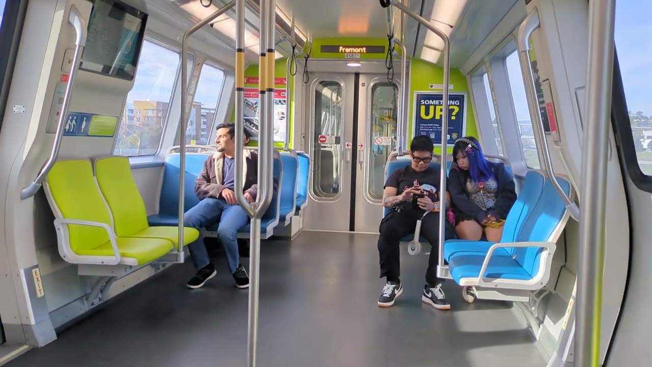 Northbound Green Line (Berryessa - Bay Fair) Ride