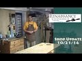 Shop Update and Tour for 10-21-16 Shop Update and Tour for 10-21-16