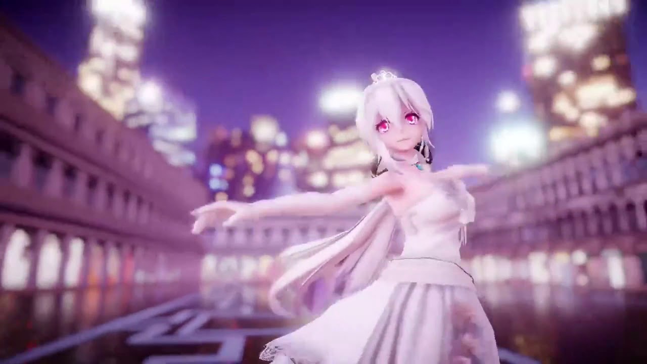 mmd raycast effect turned model white