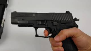 Sig p226 mk25 9mm - california 10 round intro to the gun. unboxing and
discuss about gun functionality. dry fire, testing gun, field strip