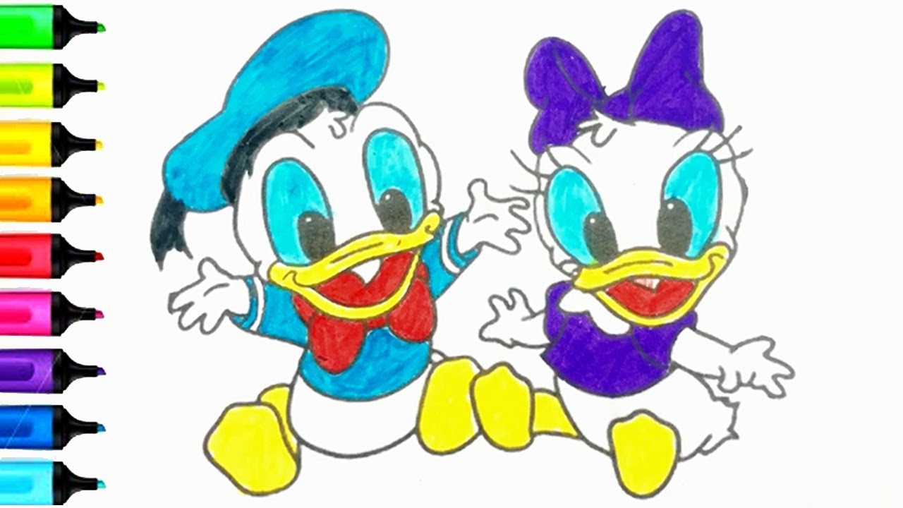 baby donald duck and daisy