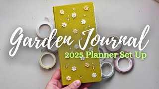 🌻 Garden Planner Set Up in My 2025 Hobonichi Weeks Mega 🌿