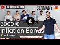 3000 euros inflation bonus in germany  get clarity in 2 mins