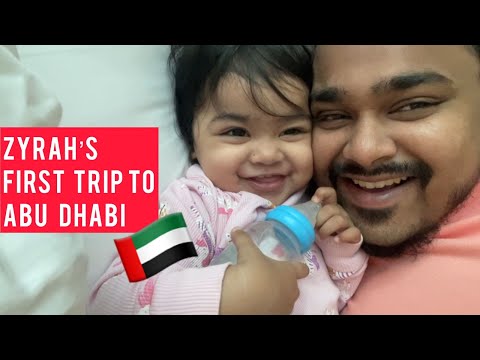 VLOG : 5 Zyrah’s First Trip to Abu Dhabi | Ferrari World – UAE 🇦🇪