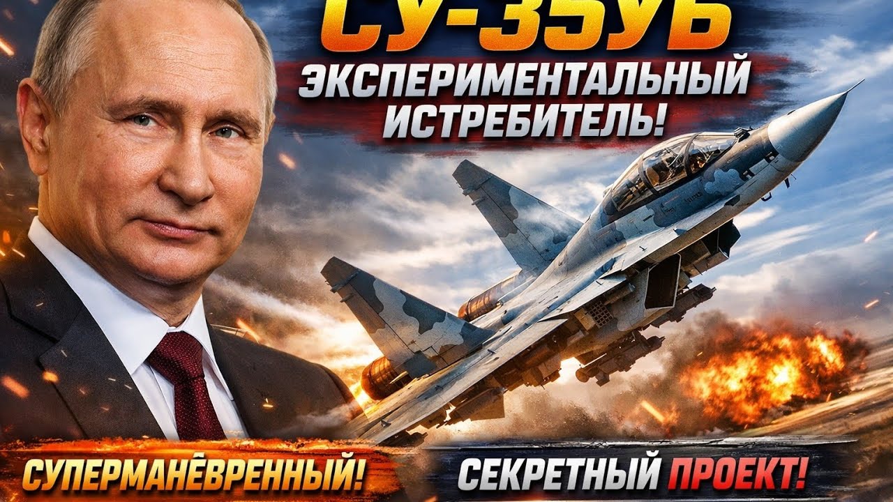 💥СУ-35УБ: СЕКРЕТНЫЙ Экспериментальный Истребитель России! Путин В ШОКЕ!✈️