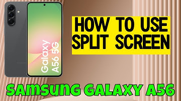Samsung Galaxy A56 How to use Split Screen || Multitasking -- Quick Tutorial