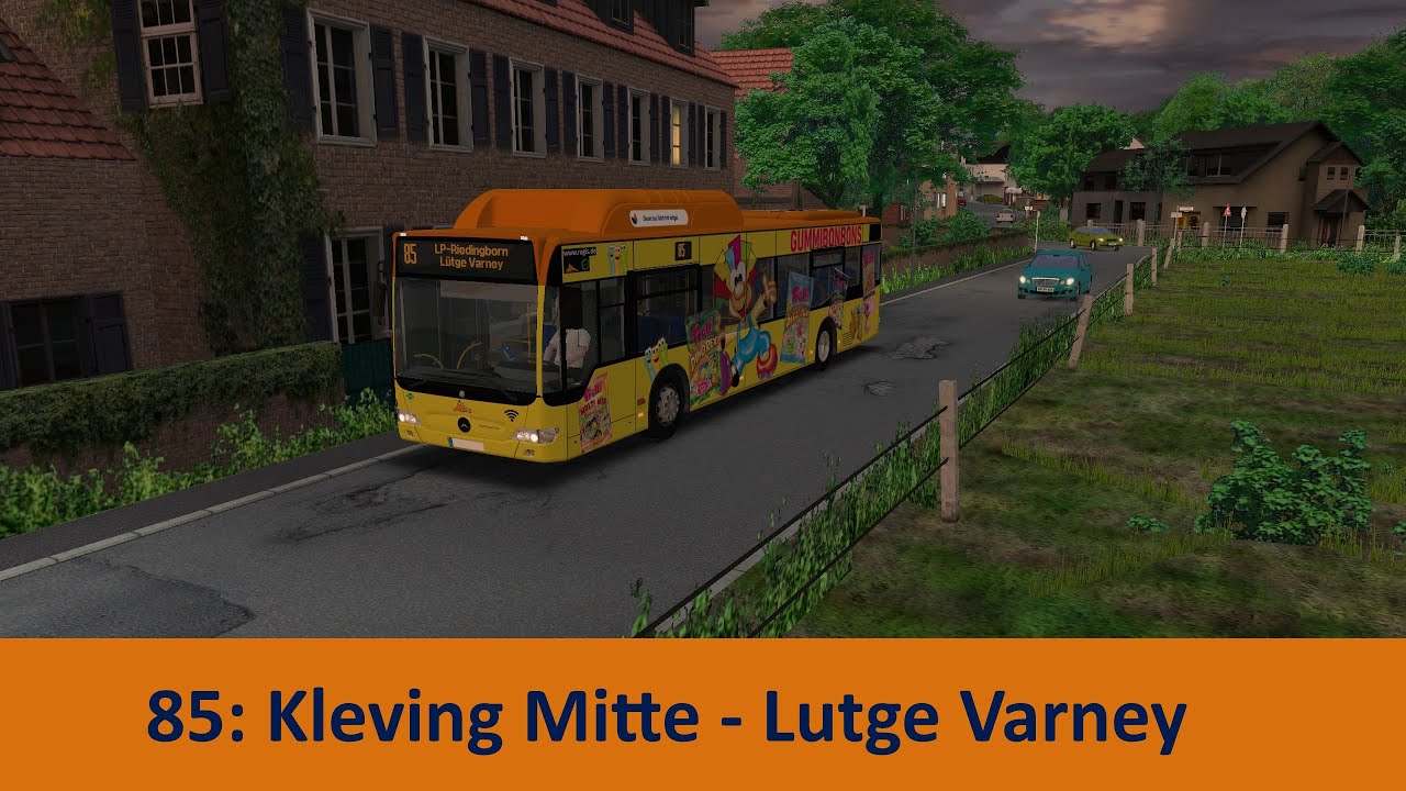 OMSI 2: Städtedreieck21 V2 | Lijn 85 Kleving ➡️ Lutge Varney