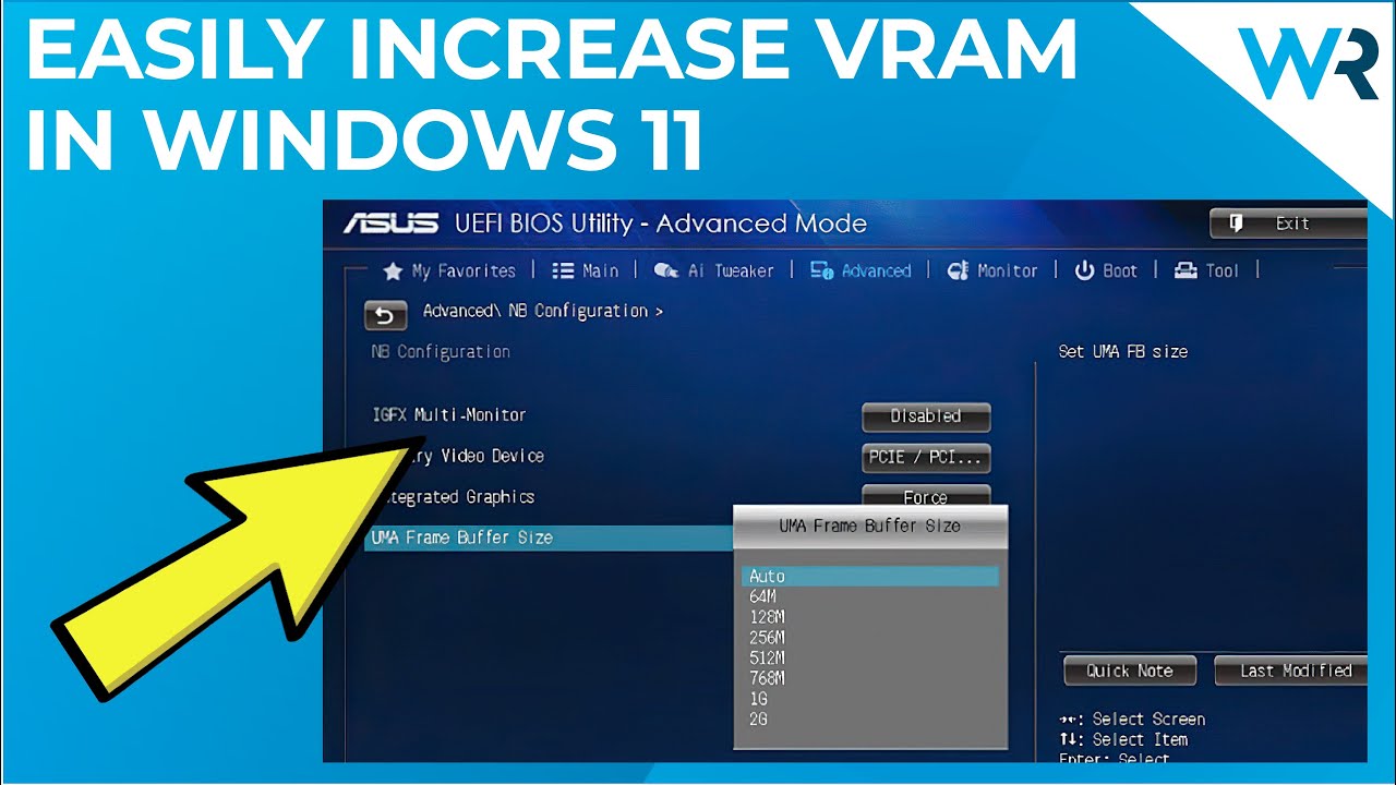 How to Easily Increase VRAM in Windows 11 - YouTube