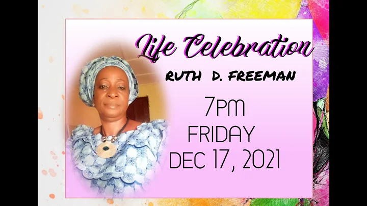 TRADITIONAL FEST IN HONOR OF THE LATE MOTHER RUTH ...