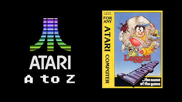 Leggit for Atari 8-bit and the case of the jumping jelly baby | Atari A to Z