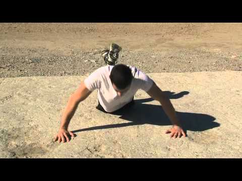 How to do a open knee push up - YouTube