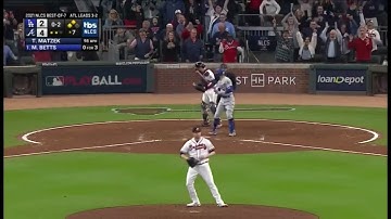 Tyler Matzek Clutch 3 Strikeouts || Game 6 NLCS