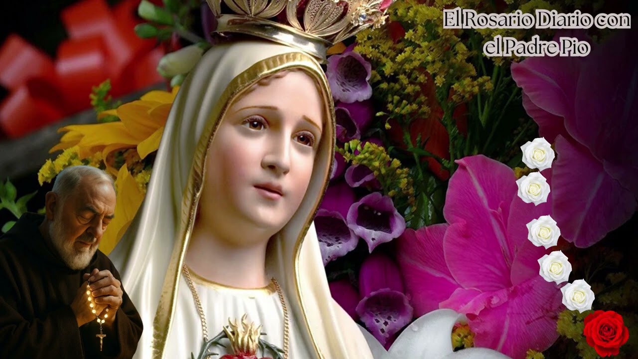 Rosario de Hoy Misterios Dolorosos 10 de Febrero  por el Padre Pio