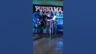 Tampilan Puisi pada Purnama Sastra Bojonegoro (PSB) di Taman Rajekwesi Bojonegoro