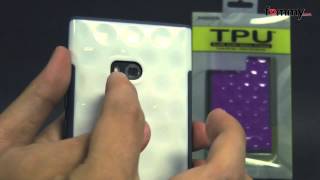 Amzer® Hubble Bubble TPU Soft Gel Skin Case for Nokia Lumia 900 Review in HD screenshot 4