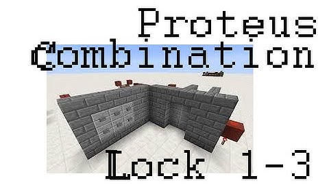 Proteus - IC 4013 - D Flip Flop - Combo Lock Project - 1 of 3