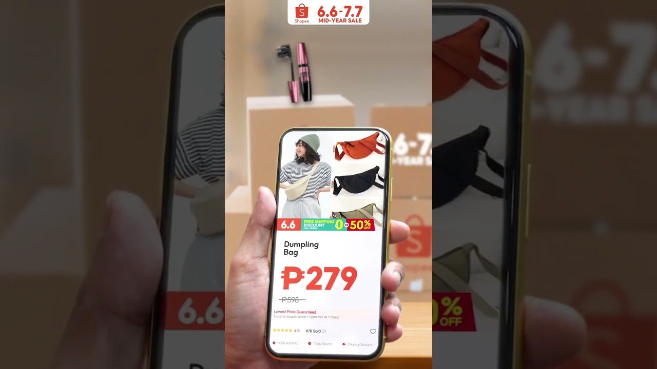 Shopee 6.6 and 7.7 (2023) Mid Year Big Midnight Sale Digital Ad Q2 2023 15s (Philippines) 