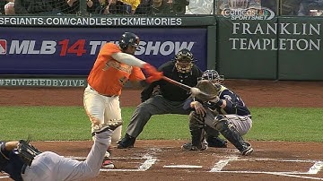 MIL@SF: Panda drives in Posey with sharp single