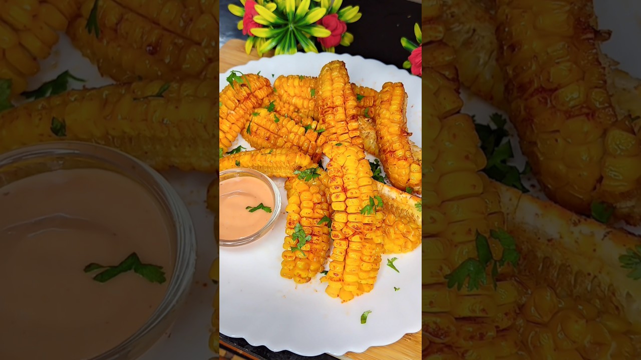 Viral Corn Ribs|Crispy BBQ Corn Ribs 