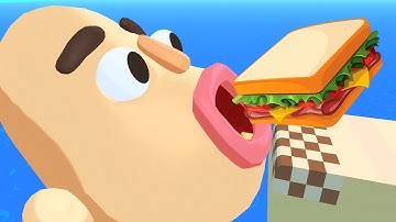 🥪Sandwich Runner Gameplay Walkthrough🥪All Levels Android /iOS Gameplay 🥪 Part-9 #superbearadventure
