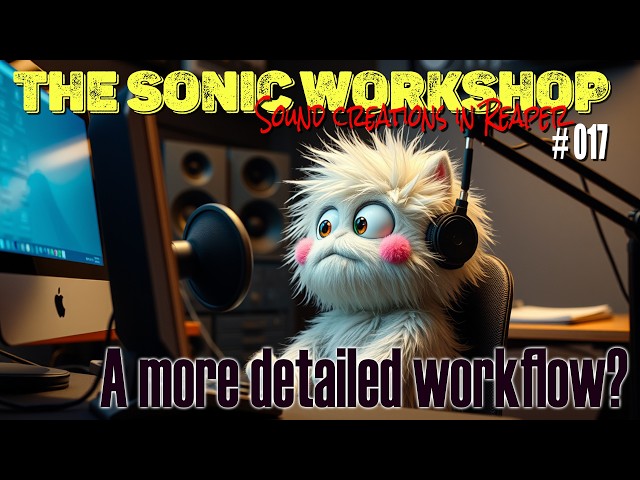 The Sonic workshop. 017 A more detailed workflow?