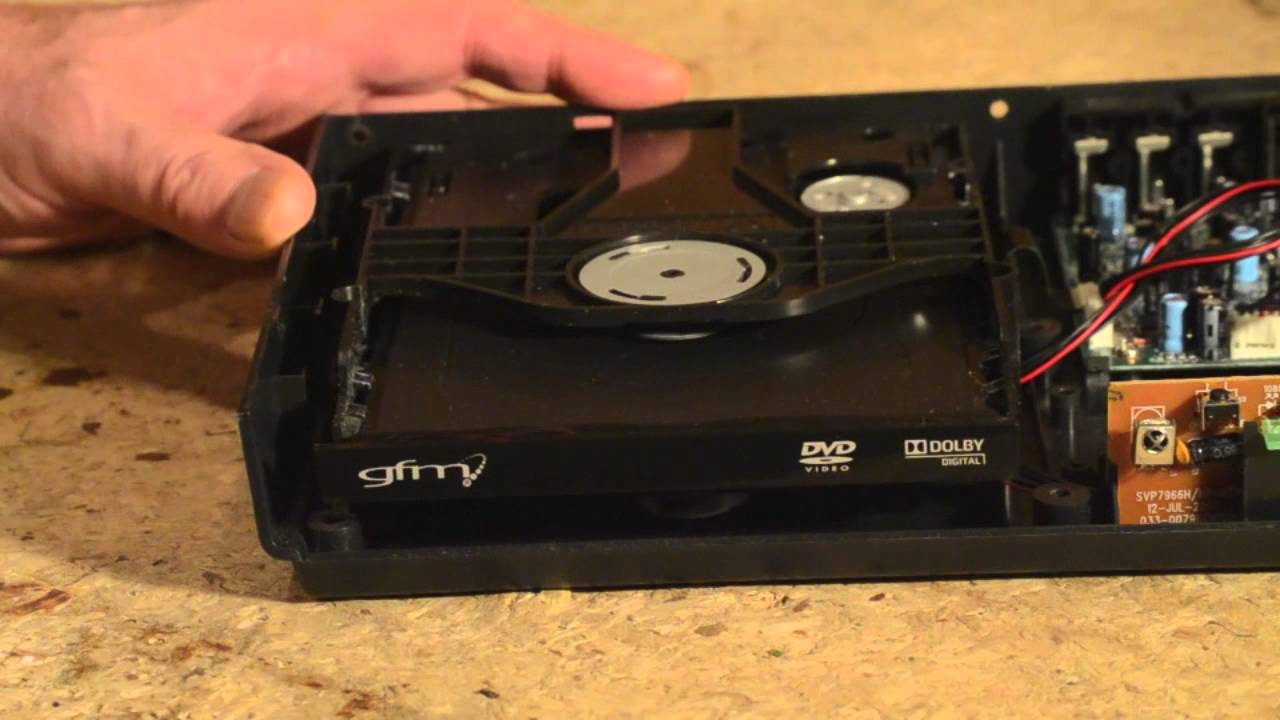 how ti get a capello dvd player ti open