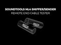 Soundtools nl4 sniffersender remote end cable tester