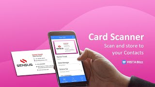 Free Card Scanner in Vistabizz