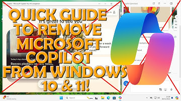 Quick Guide To Remove Copilot From Windows 10 & 11!