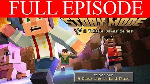 Minecraft Story Mode Full Episode 4 A Block and a Hard Place Full Game Telltales PC