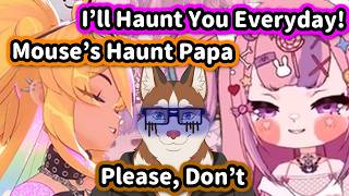 Ari and everyone else die of laughter as PapaMutt gets HAUNTED by Mousey
