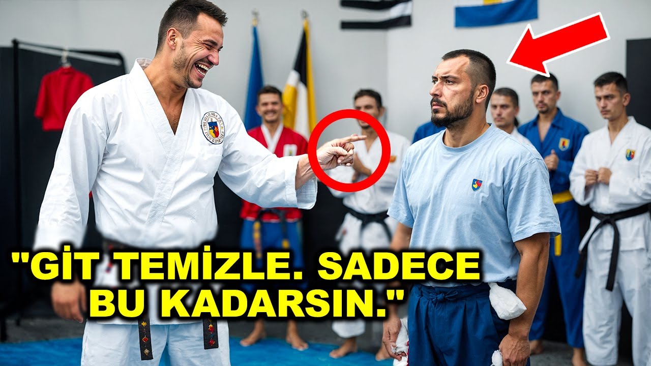 Siyah Kuşaklı Adam Temizlikçiye 'Eğlence Olsun Diye' Sparring Teklif Etti — Sonrası ŞOK ETTİ
