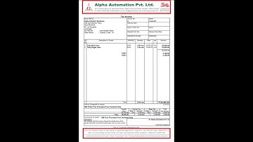 Tally Add On : Print Header & Footer in Tally Default Invoice in TallyPrime software.