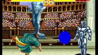 Fighting Game Bosses 193. World Heroes 2 - Neo Geegus sub-boss battle