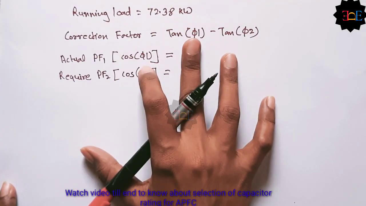 capacitor selection for APFC