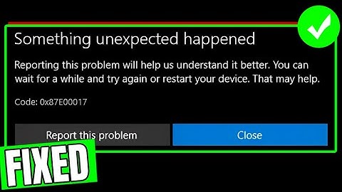 How to fix Microsoft STORE ERROR 0x87e00017 in Windows