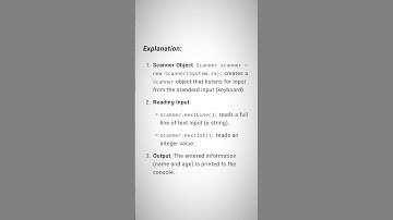 "Understanding the Scanner Class in Java: A Simple Guide to User Input"