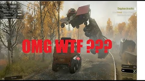 Snowrunner crazy collision bug/glitch Xbox One X HD