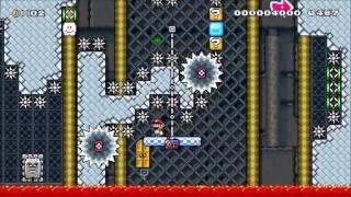 SMM - Kaizo Khaos: Burning Bypass beaten
Level by Khaos 87
Short and sweet level.. 20 minutes to beat. Failed twice at last jump. I was bad at mid airs this day.
Course ID: 44D4-0000-0253-BA40 SMM - Kaizo Khaos: Burning Bypass beaten
