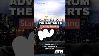 Expert Advice | Start By Starting | Sarah Personette