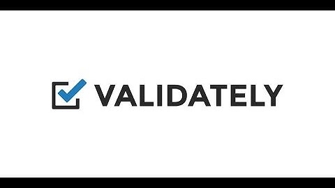 Validately Intro