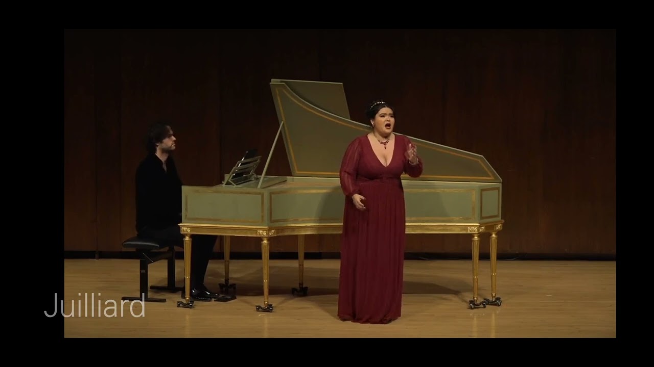 'Se potessi un di placare from Tamerlano by Handel sung by Kimberly Alexandra Adam at Juilliard