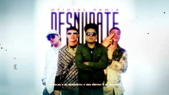 @ElBogueto, @ElMalillaTv - DESNÚDATE REMIX (FT. @bigmetraofficial)