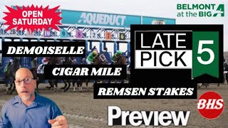 Aqueduct Horse Racing Late Pick 5 Fire
