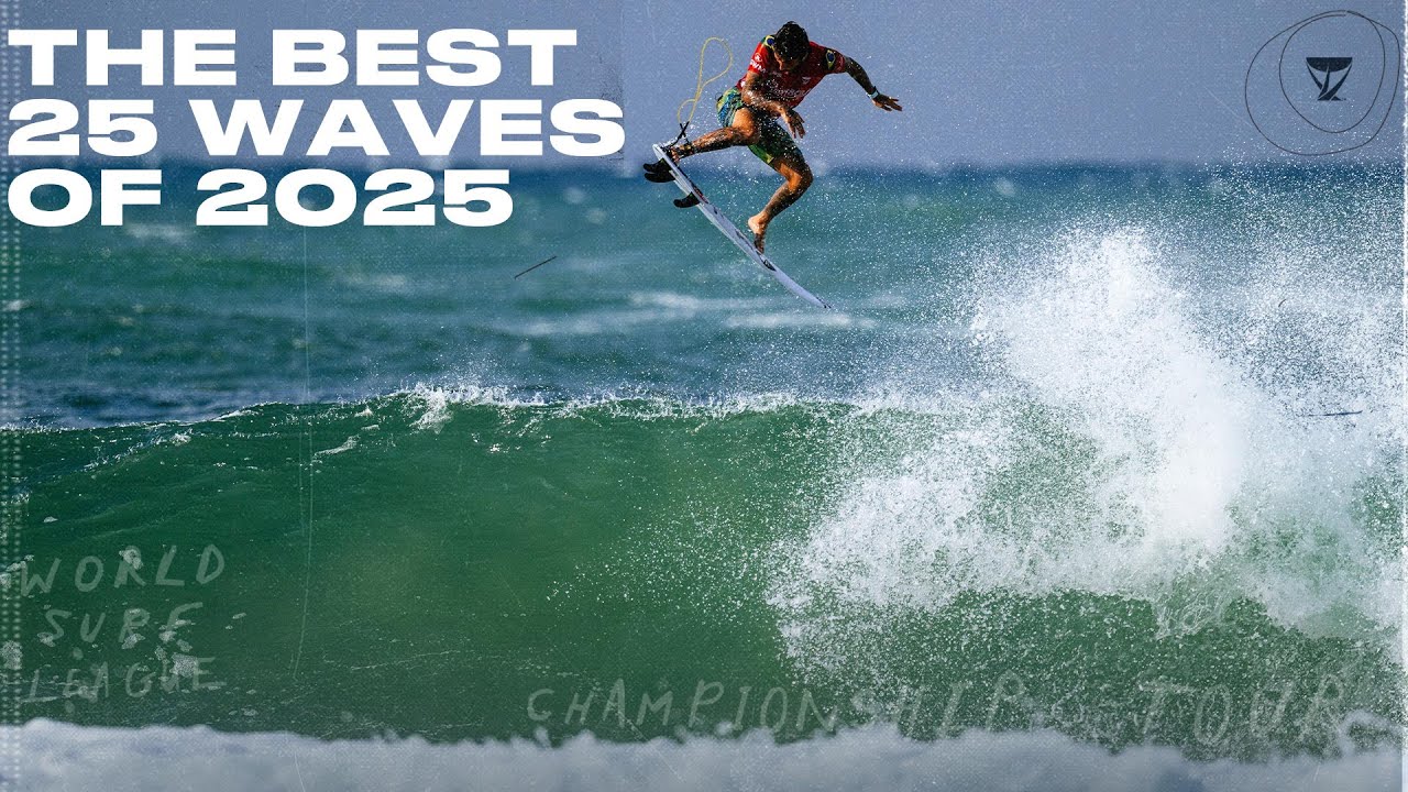 THE BEST 25 Waves of the 2025 Championship Tour