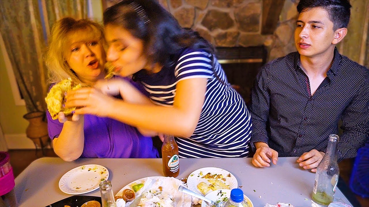 Authentic Mexican Food Mukbang!! GONE WRONG